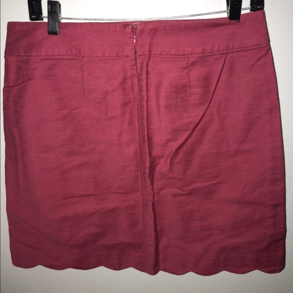 Loft Pink Scallop Skirt - Picture 2 of 3